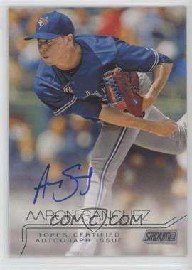 2015 Topps Stadium Club - Autographs #SCA-ASZ - Aaron Sanchez