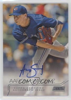 2015 Topps Stadium Club - Autographs #SCA-ASZ - Aaron Sanchez