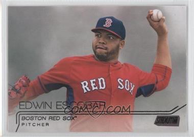 2015 Topps Stadium Club - [Base] - Black Foil #141 - Edwin Escobar /201