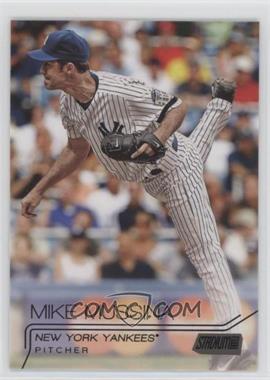 2015 Topps Stadium Club - [Base] - Black Foil #146 - Mike Mussina /201