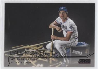 2015 Topps Stadium Club - [Base] - Black Foil #24 - Dale Murphy /201