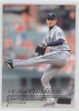 2015 Topps Stadium Club - [Base] - Black Foil #253 - Hisashi Iwakuma /201