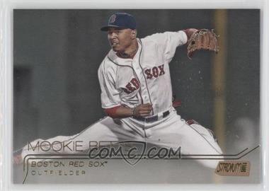 2015 Topps Stadium Club - [Base] - Gold Foil #101 - Mookie Betts