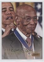 Ernie Banks (President Obama Giving a Medal) [EX to NM]