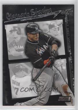 2015 Topps Stadium Club - Contact Sheet #CS-4 - Giancarlo Stanton