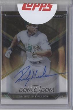 2015 Topps Strata - Autographs - Gold #SA-RH - Rickey Henderson /25 [Uncirculated]