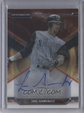 2015 Topps Strata - Autographs - Orange #SA-LG - Luis Gonzalez /125