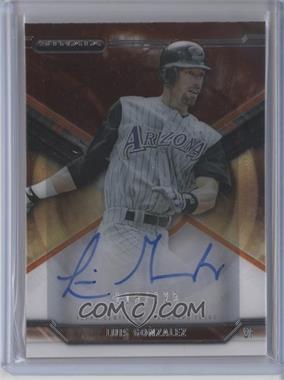 2015 Topps Strata - Autographs - Orange #SA-LG - Luis Gonzalez /125