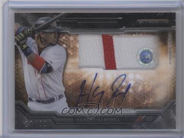 2015 Topps Strata - Clearly Authentic Autographed Relics - Black #CAAR-HR - Hanley Ramirez /50