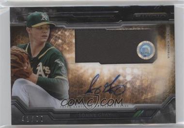 2015 Topps Strata - Clearly Authentic Autographed Relics - Black #CAAR-SG - Sonny Gray /50