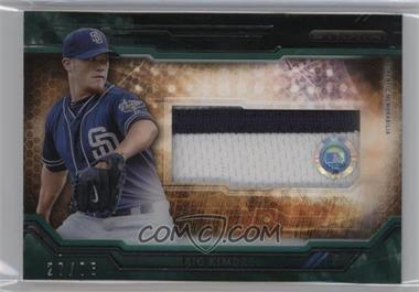 2015 Topps Strata - Clearly Authentic Relics - Green #CARC-CK - Craig Kimbrel /75