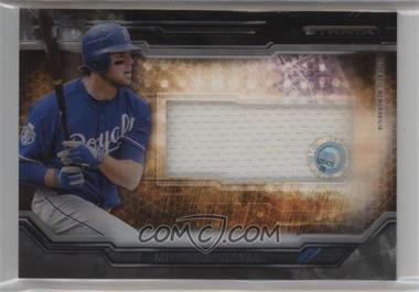 2015 Topps Strata - Clearly Authentic Relics #CARC-MM - Mike Moustakas