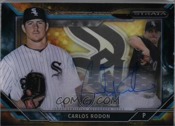 2015 Topps Strata - Shadowbox Signatures #SS-CR - Carlos Rodon