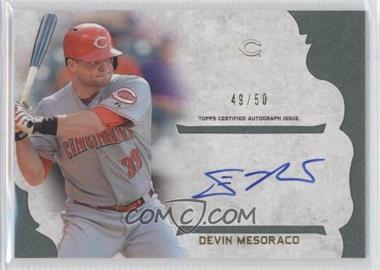 2015 Topps Supreme - Simply Supreme Autographs - Green #SSA-DM - Devin Mesoraco /50 [Noted]
