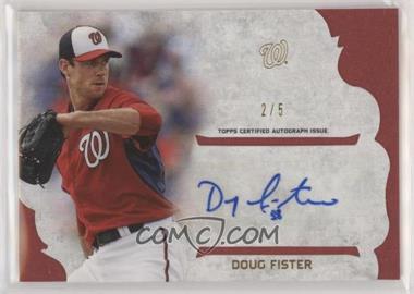 2015 Topps Supreme - Simply Supreme Autographs - Red #SSA-DF - Doug Fister /5