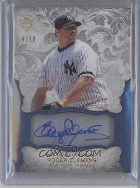 2015 Topps Supreme - Supreme Styling Die-Cut Autographs #SS-RCS - Roger Clemens /18