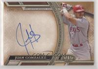 Juan Gonzalez #/299