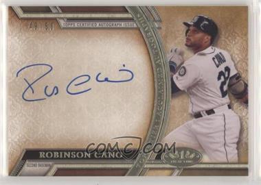 2015 Topps Tier One - Acclaimed Autographs #AA-RCO - Robinson Cano /50