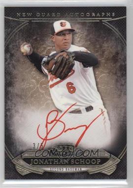 2015 Topps Tier One - New Guard Autographs - Red Ink #NGA-JSP - Jonathan Schoop /5