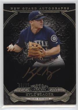2015 Topps Tier One - New Guard Autographs - Rose Gold Ink #NGA-KSE - Kyle Seager /25