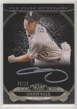 2015 Topps Tier One - New Guard Autographs - Silver Ink #NGA-CSE - Chris Sale /10