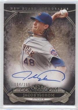 2015 Topps Tier One - New Guard Autographs #NGA-JDM - Jacob deGrom /299