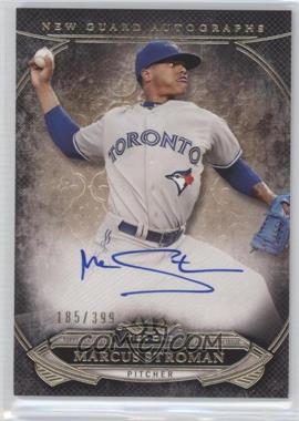 2015 Topps Tier One - New Guard Autographs #NGA-MST - Marcus Stroman /399