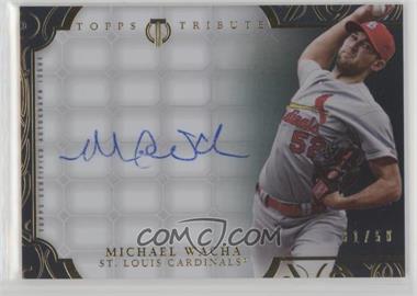 2015 Topps Tribute - Autographs - Black #TA-MW - Michael Wacha /50