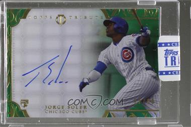 2015 Topps Tribute - Autographs - Green #TA-JSO - Jorge Soler /99 [Uncirculated]