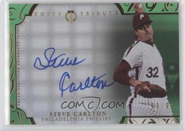 2015 Topps Tribute - Autographs - Green #TA-SCA - Steve Carlton /99