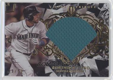 2015 Topps Tribute - Diamond Cuts Relics - Black #DC-RC - Robinson Cano /50