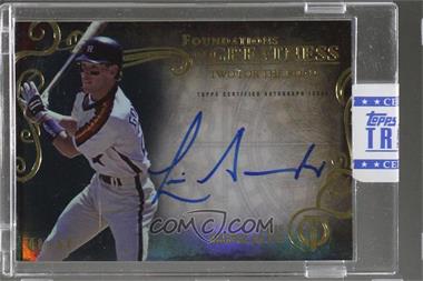 2015 Topps Tribute - Foundations of Greatness Autographs - Onyx #THEN-LG - Luis Gonzalez /50