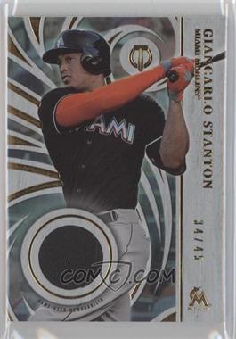 2015 Topps Tribute - Prime Patches #PP-GS - Giancarlo Stanton /45