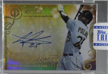 2015 Topps Tribute - Rightful Recognition Autographs #NOW-GP - Gregory Polanco /89 [Uncirculated]