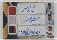 Yasmany Tomas, Jorge Soler, Rusney Castillo #/9