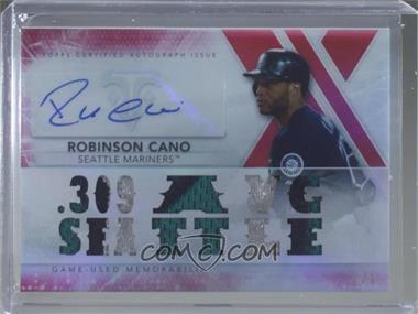 2015 Topps Triple Threads - Auto Relics - Ruby #TTAR-RCO1 - Robinson Cano /1