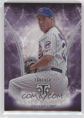 2015 Topps Triple Threads - [Base] - Amethyst #18 - Greg Maddux /354