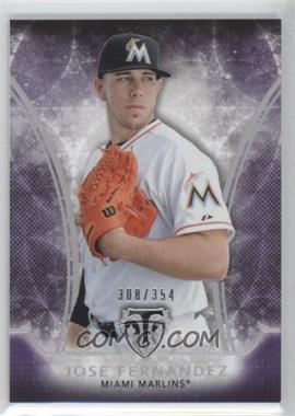 2015 Topps Triple Threads - [Base] - Amethyst #34 - Jose Fernandez /354