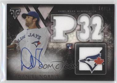 2015 Topps Triple Threads - [Base] - Black Background #110 - Rookies and Future Phenoms - Daniel Norris /35