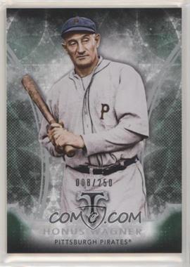 2015 Topps Triple Threads - [Base] - Emerald #10 - Honus Wagner /250