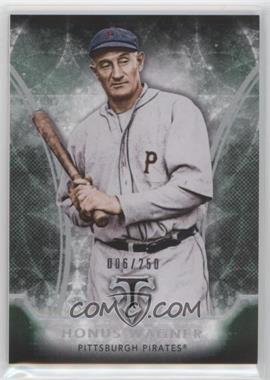 2015 Topps Triple Threads - [Base] - Emerald #10 - Honus Wagner /250