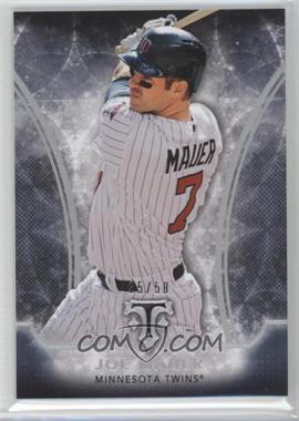 2015 Topps Triple Threads - [Base] - Onyx #35 - Joe Mauer /50