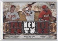 Yasmany Tomas, Chris Owings, Paul Goldschmidt #/27