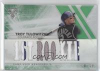 Troy Tulowitzki #/18