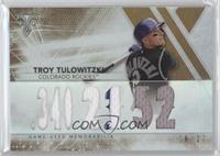 Troy Tulowitzki #/27