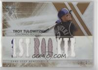 Troy Tulowitzki #/27