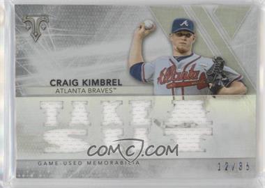 2015 Topps Triple Threads - Relics #TTR-CKL3 - Craig Kimbrel /36