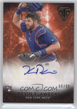 2015 Topps Triple Threads - Rookie Autographs #RA-KP - Kevin Plawecki /99