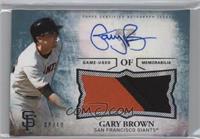 Gary Brown #/10