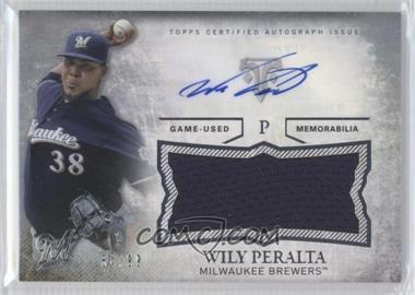 2015 Topps Triple Threads - Unity Autographed Jumbo Relics #UAJR-WP - Wily Peralta /99
